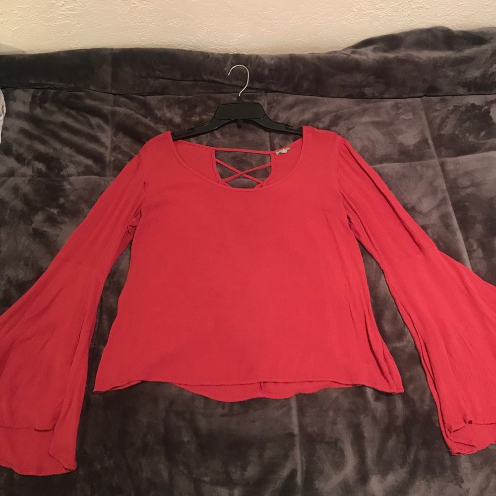 Bell Sleeve Charlotte Russe Top